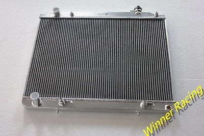 Radiator Fit NISSAN ELGRAND E51 2.5L 3.5L VQ25DE VQ35DE 2002-2010 All aluminum - Image 1 of 4