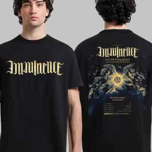 Camiseta Imminence The Black Finale Europe Tour 2025 Tour Lista de fechas Dos caras - Imagen 1 de 1