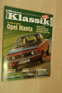 Motor Klassik 6 2001 Opel Manta A Citroen SM De Tomaso Deauville E-Type - Bild 1 von 1