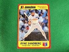 1991 Jimmy Dean #6 Ryne Sandberg Chicago Cubs