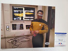 Levar Burton Autograph 8X10 Photo Signed Coa Psa Auto Star Trek Tv Show Actor