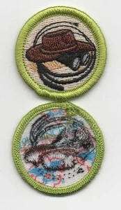 Exploration Merit Badge, Type L, "Since 1910", Mint! - Picture 1 of 1