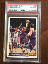 1992 Upper Deck — Charles Barkley — GEM MINT PSA 10 — population 14