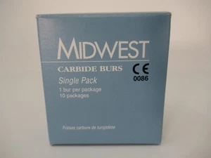 DENTSPLY Midwest Hartmetallbohrer FGOS 1702 Taper Dome End CC 10er Pack 382686 25 mm - Bild 1 von 6