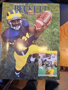 Beckett Football Card Monthly Issue #26 May 1992 Desmond Howard/Swilling/Banks - Picture 1 of 1