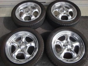 Juego de 4 ruedas JDM WORK "Gookers" 15 pulgadas 100x4h mini camión Hijet Carry Sambar Acty - Imagen 1 de 5