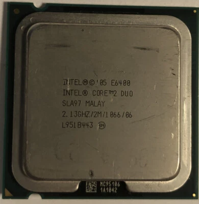 Intel Core 2 Duo E6400 2.13GHz 1066MHz 2MB L2 Cache Socket LGA775 SLA97 - Image 1 of 2