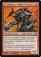Ib Halfheart, Goblin Tactician Elves vs. Goblins HEAVILY PLD Rare CARD ABUGames