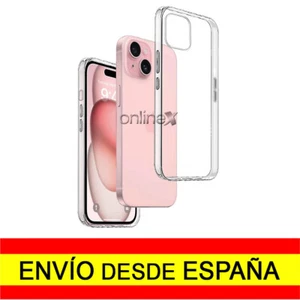 Funda Silicona para IPHONE 15 6,1" Carcasa TPU Transparente a5967 - Imagen 1 de 10
