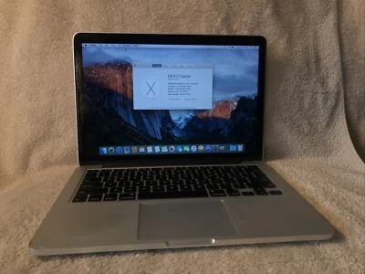 Laptop Apple MacBook Pro A1502 13,3 pulgadas - ME864LL/A (octubre de 2013) 8 GB 250 GB  Foto 1 de 4