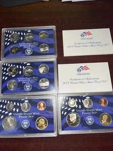 2007 U.S. Mint Made STATE QUARTERS & COINS Proof Set Of 2 - Picture 1 of 6