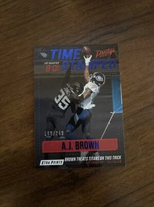2021 Panini Prestige - Time Stamped A.J. Brown #TS-AB Xtra Points Blue /249 - Picture 1 of 2