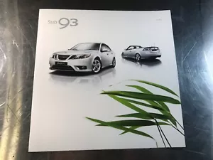 2010 SAAB 9-3 BERLINA SPORTIVA CONVERTIBILE VAGONE COMBINATO 9-3X BROCHURE VENDITA RIVENDITORE - Foto 1 di 3
