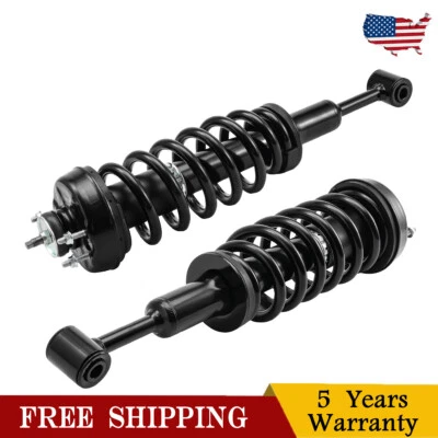 Pair Front Struts & Coil Springs For 2006-2010 Ford Explorer Mercury Mountaineer - Image 1 of 4