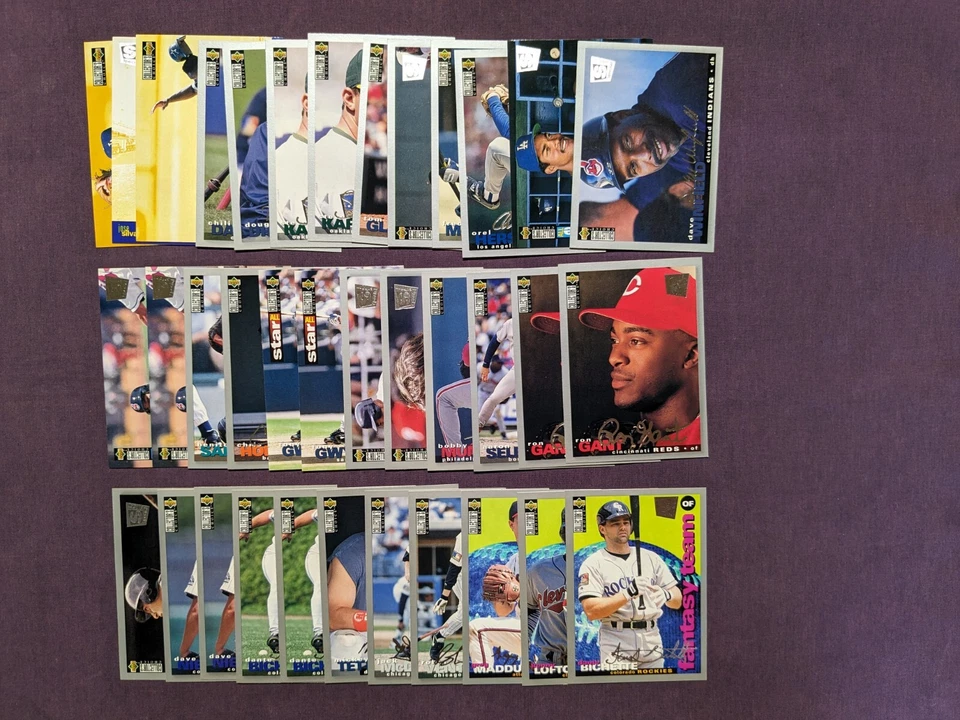 1995 Collector's Choice SE Baseball Silver Signature Parallel Inserts - Image 1 of 1