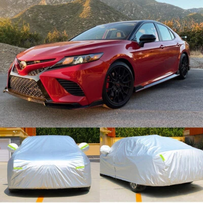 Cubiertas completas para auto Toyota Camry impermeables al aire libre lluvia UV nieve resistente al polvo Foto 1 de 4