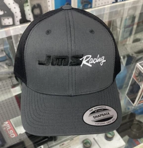 JMS Racing Engines company Snap back Trucker Hat. (dark grey) - Picture 1 of 3