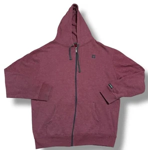 Zoo York Hoodie Herren 2XL Rot Full Zip Langarm Skateboard Skater Y2K Retro - Bild 1 von 5