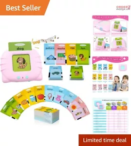 Interactive Learning Toy Pack: 224 Flash Cards for Speech & Vocabulary Growth - Picture 1 of 10