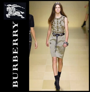 Burberry Prorsum S/S 2008 Iconic Runway 'Warrior' Dress, US4 IT40 - Picture 1 of 23