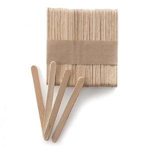 Bastoncini in Legno Stecco Gelato Sticks 113x10x2 mm 500pz - SILIKOMART - Foto 1 di 4