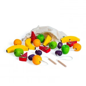 Erzi 42519 Lernspiel Fädelfrüchte - Bild 1 von 2