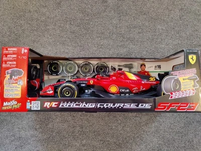 🏎️ NEW! Maisto 1:10 Scale Charles Leclerc #16 Ferrari SF23 RC Car - In Box - Image 1 of 3