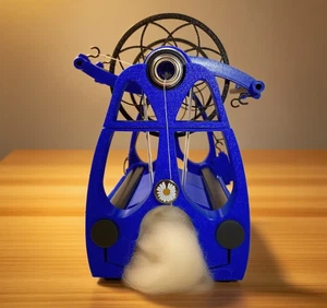 12V 800RPM Household Large Electric Spinning Wheel Small Wool Spinning Wheel AU - Bild 1 von 11