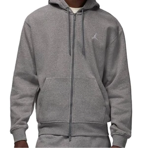 Nike Air Jordan Brooklyn Fleece Hoody Gray FV7289-091 Men’s XLarge NWT - Picture 1 of 4