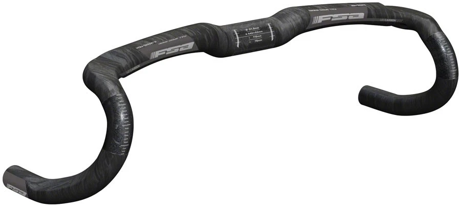 Full Speed Ahead KWing AGX Carbon Drop Handlebar 31.8mm for Cyclocross & Gravel - Image 1 of 1