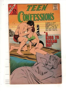 TEEN CONFESSIONS #41 VF, Dick Giordano cover, "A Kiss To Dream On" Charlton 1966 - Picture 1 of 2