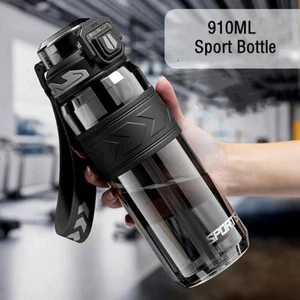 Borraccia Sportiva Portatile 910ML con Cannuccia - Borraccia Resistente Antiperdite per Palestra - Foto 1 di 10
