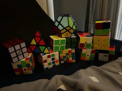 *13 CUBOS* Colección Cubos Rubiks - Principiante, Mediano, Dificultad Difícil - Variedad Foto 1 de 2