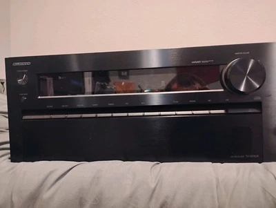 Receptor Onkyo TX-NR828 AV preto. Funciona muito bem! - Imagem 1 de 4