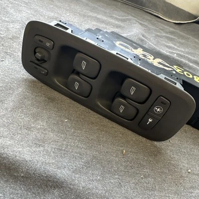 Interruptor maestro de ventana eléctrica Volvo V70 XC70 2001 Driver Foto 1 de 4