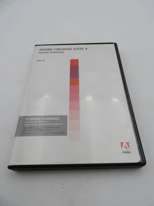 Adobe Creative Suite 4 Design Standard Mac Student Version w/ Discs & Manual - Picture 1 of 4