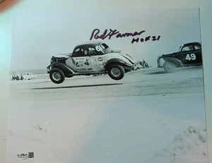 Red Farmer Signed 8x10 Photo Autographed JSA COA NASCAR Hall Of Fame HOF 21  - Picture 1 of 1