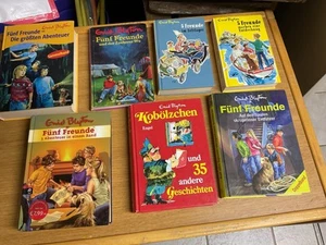 Bücherpaket Enid Blyton   5 Freunde Bücher 7Bücher Top Nichtraucher - Bild 1 von 1