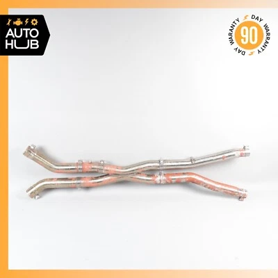 2008 Chevrolet Corvette C6 6.2L Exhaust Pipes Left & Right Side Set Aftermarket - Image 1 of 4