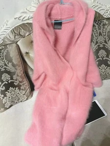 Angora Wolle Pullover Strickjacke Mischgewebe flauschig flauschig super weich Grobstrick - Bild 1 von 7