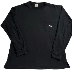 Camiseta Victoria’s Secret ROSA Manga Larga Campus Para Mujer Talla Mediana Negra Camuflada - Imagen 1 de 8