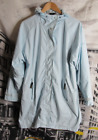 Regatta Isotex Ladies Blue UK Size 12 Long Coat With Hood