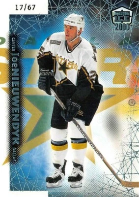 1999-00 Pacific Dynagon Ice Blue #69 Joe Nieuwendyk /67 - Image 1 of 2