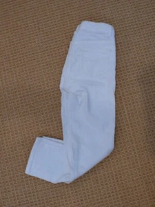 Jean ajustado Babygap 1969 para niñas blanco 5 bolsillos cintura ajustable talla 5 - Imagen 1 de 8