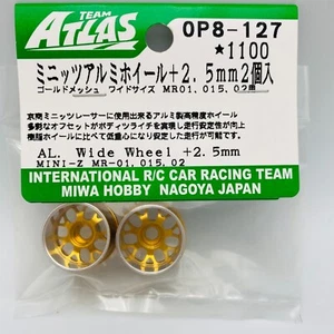 Kyosho MINI-Z Wheel Set Aluminum Wheel Team ATLAS OP8-127 - Picture 1 of 4