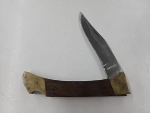 Vintage Worldwide Large Folding Hunting Lock Blade Stainless Pocket Knife. - Picture 1 of 12