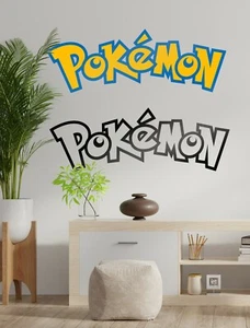 LOGO POKEMON ARTE DE PARED/PEGATINA VEHÍCULO CORTE VINILO. - Imagen 1 de 5