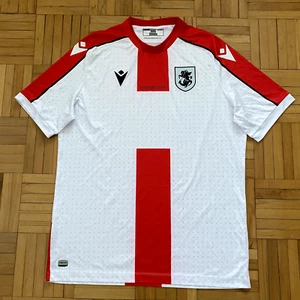 Georgia Home Shirt 2022 (XXL) [Macron] Genuine - Picture 1 of 9