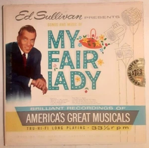 Ed Sullivan Presents Songs & Music Of My Fair Lady Vinyl LP Record Album 1960 - Picture 1 of 4