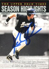 1994 Birmingham Barons KEVIN COUGHLIN Signed Card autograph AUTO WHITE SOX
